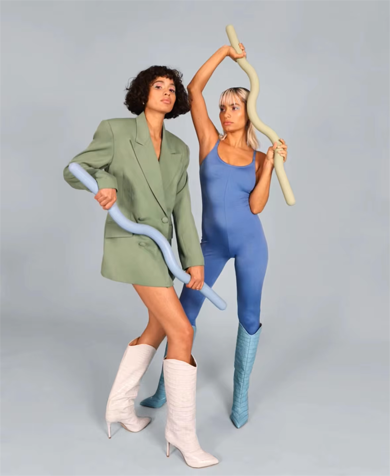 Pilates Yoga Bar - 15LB ソフトトーニングバーベル、滑り止めシリコンコーティングされたウェーブバー、ピラティス、ヨガ、バレ、ホームフィットネス用