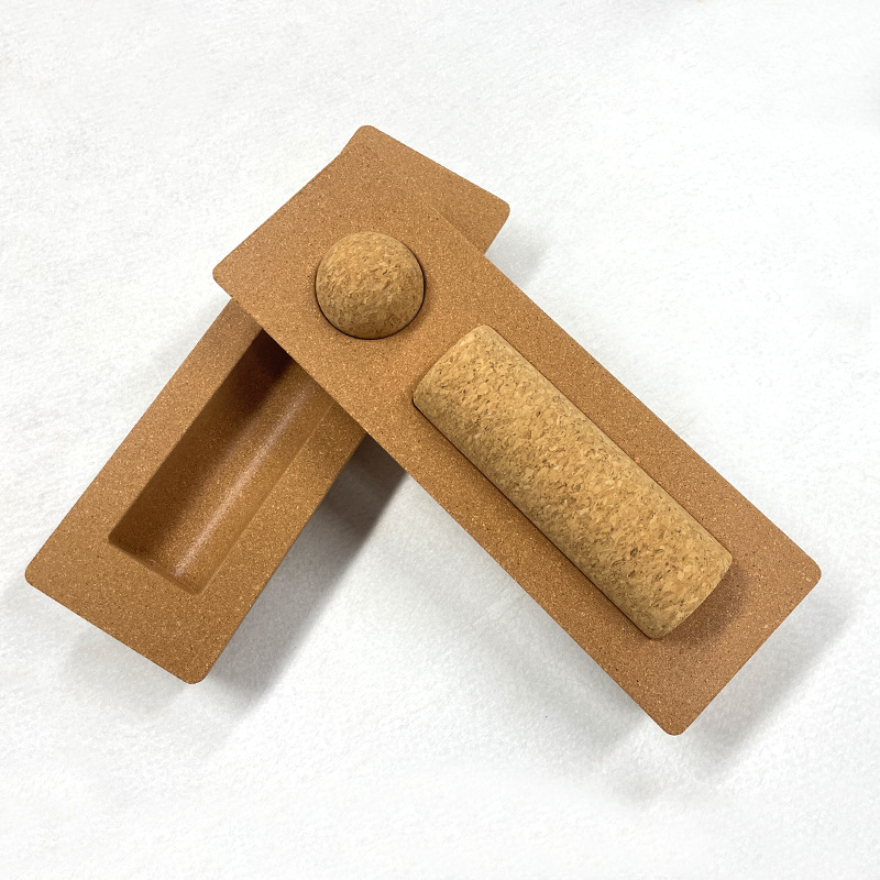 Yoga Block Cork - コルクバランスボード器具 ヨガコルクバランストレーナーセット マッサージコラム フォリオ半円形コルクコラム