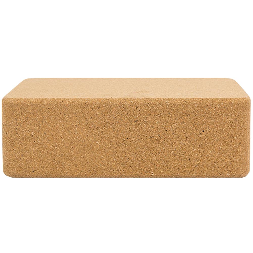 Yoga Block Cork - 高密度天然コルクヨガブロックフィットネストレーニング運動器具ダンス体操リラクゼーションツール小道具ヨガスタジオ用