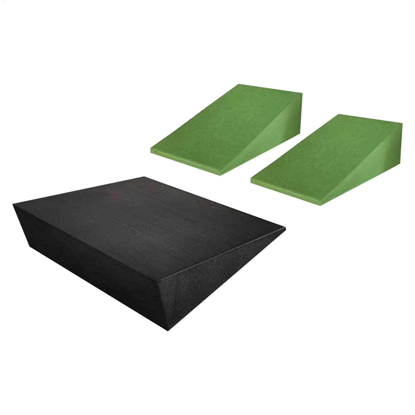 Pilates Yoga Block - 3 個ヨガウェッジブロック EVA フォームヨガウェッジストレッチスラントボードエクササイズヨガブロックピラティスウェッジスクワットフィットネスアクセサリー