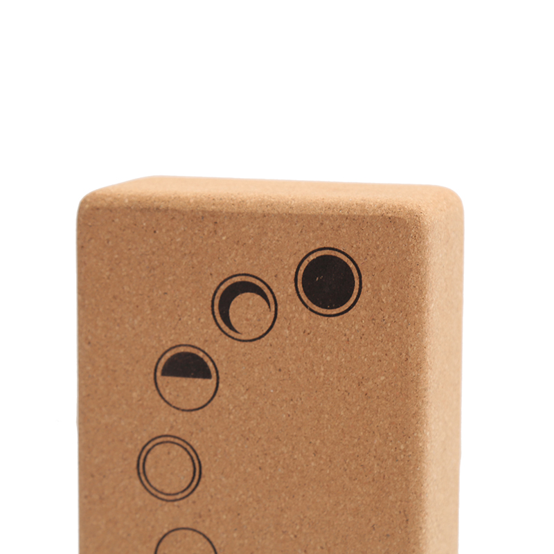 Yoga Block Cork - 高密度コルクヨガブロック - 3x6x9インチ 75D硬度 天然コルク