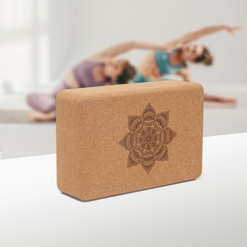 コルクヨガブロック コルクヨガブリック 天然コルクブロック  - Yoga Block Cork のレビューと価格