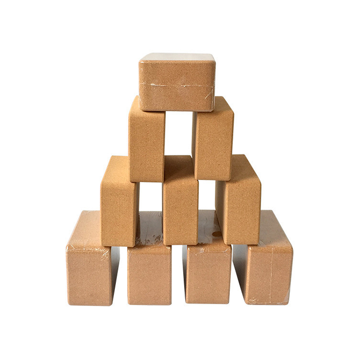 天然コルクヨガブロック - 9x6x3インチ ウッドトーン - Yoga Block Cork のレビューと価格
