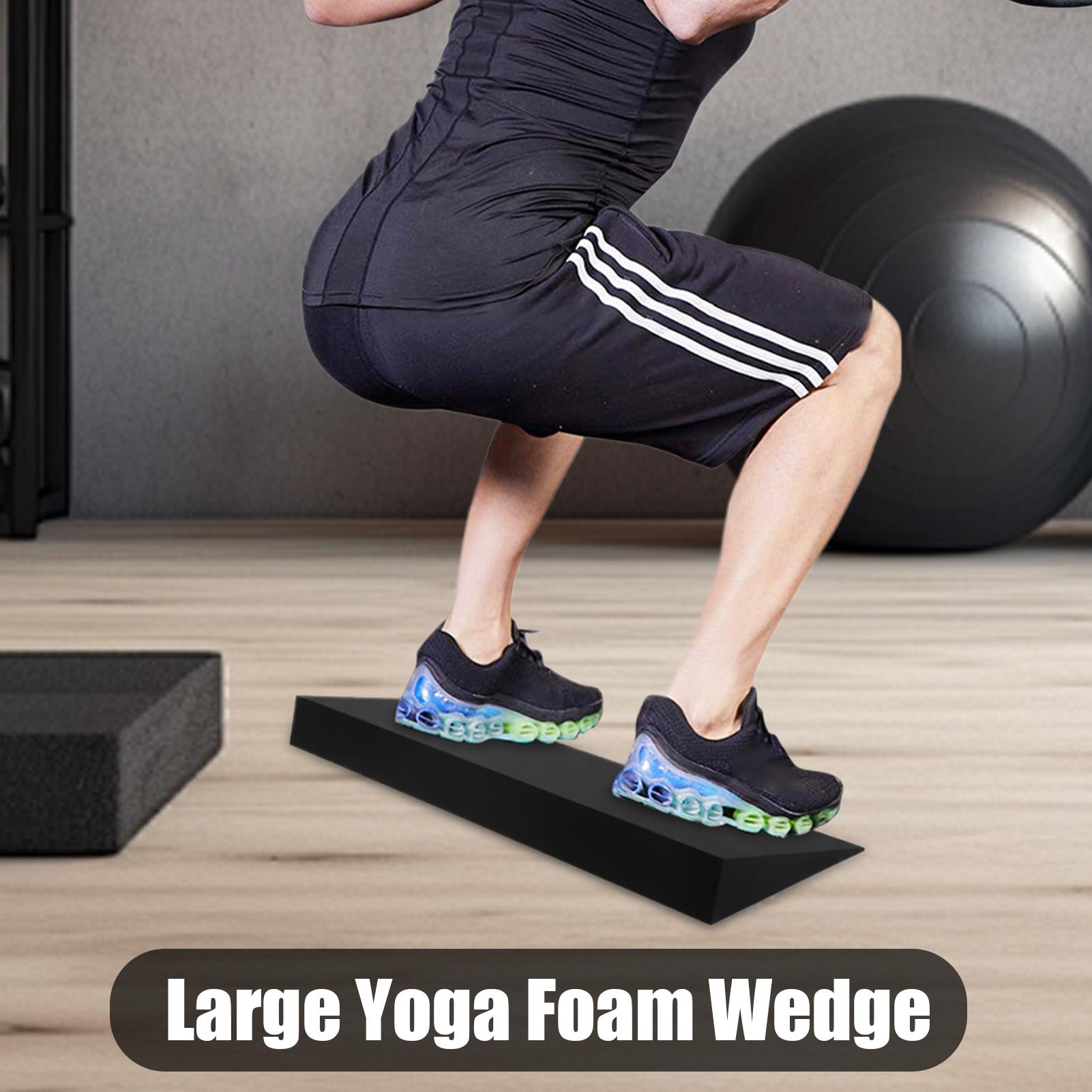 ふくらはぎストレッチに役立つスクワットウェッジスラントボード - Pilates Yoga Block のレビューと価格