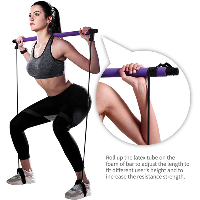 Crossfit,ヨガ,フィットネス,ポータブルロープ用の新 - Pilates Yoga Bar のレビューと価格