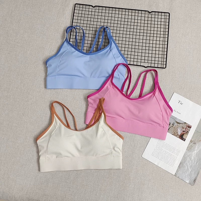 レディース ハイインパクト カラーブロック スポーツブラ 耐 - Pilates Yoga Block のレビューと価格