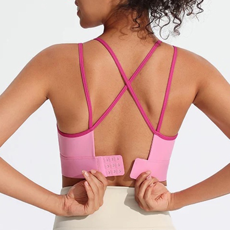 レディース ハイインパクト カラーブロック スポーツブラ 耐 - Pilates Yoga Block のレビューと価格