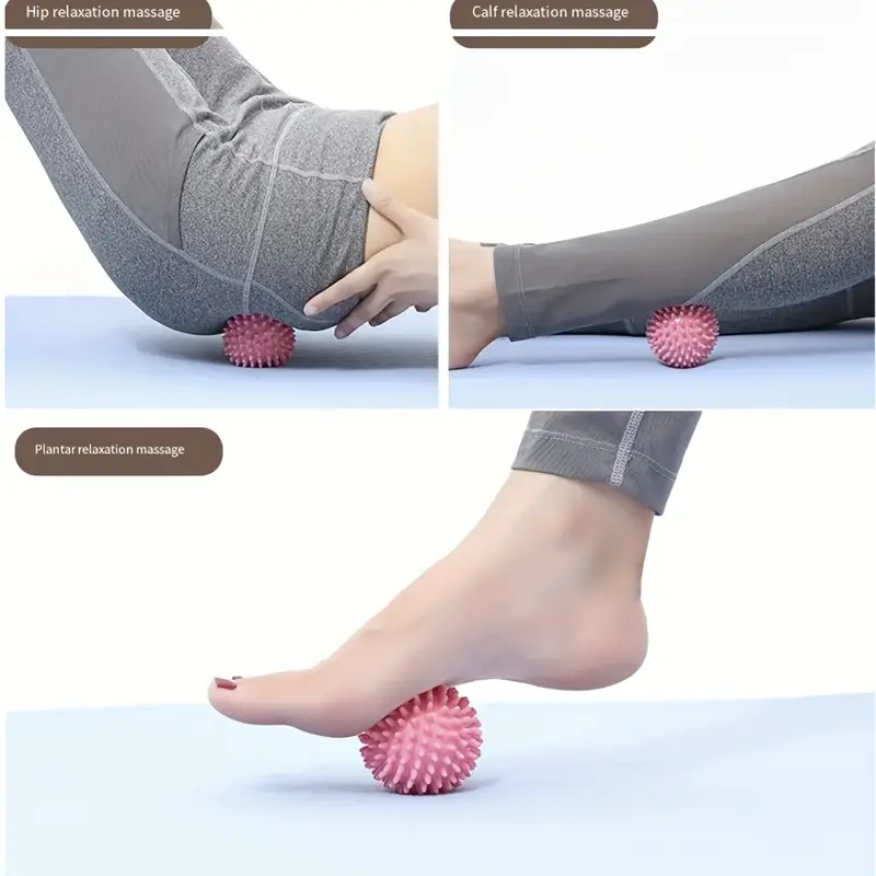 ハリネズミマッサージボールヨガ筋膜ボールスポーツフィットネス - Pilates Yoga Bar のレビューと価格