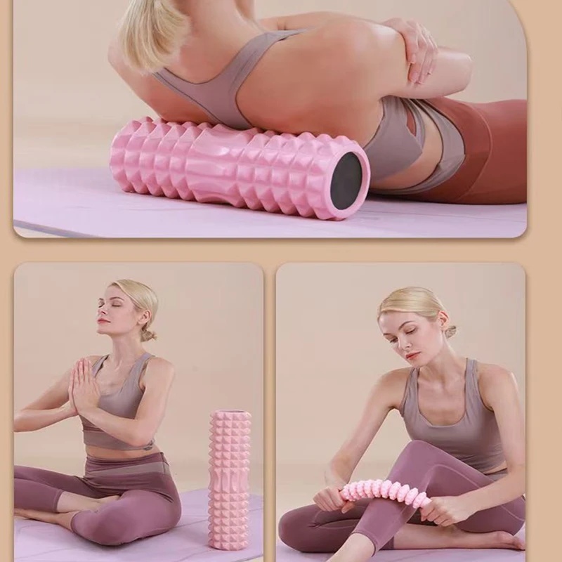 中空フォームローラー 45 センチメートルヨガブロックマッサ - Pilates Yoga Block のレビューと価格
