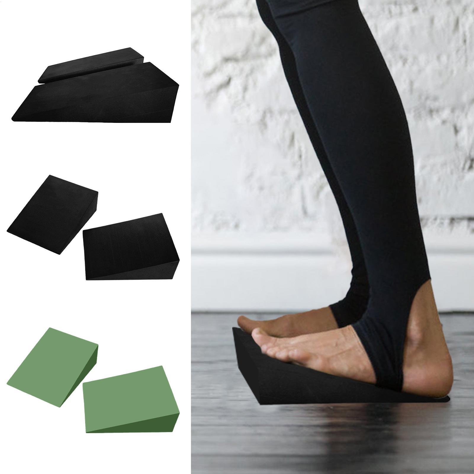 1 ペアヨガウェッジブロック EVA フォームヨガウェッジス - Pilates Yoga Block のレビューと価格