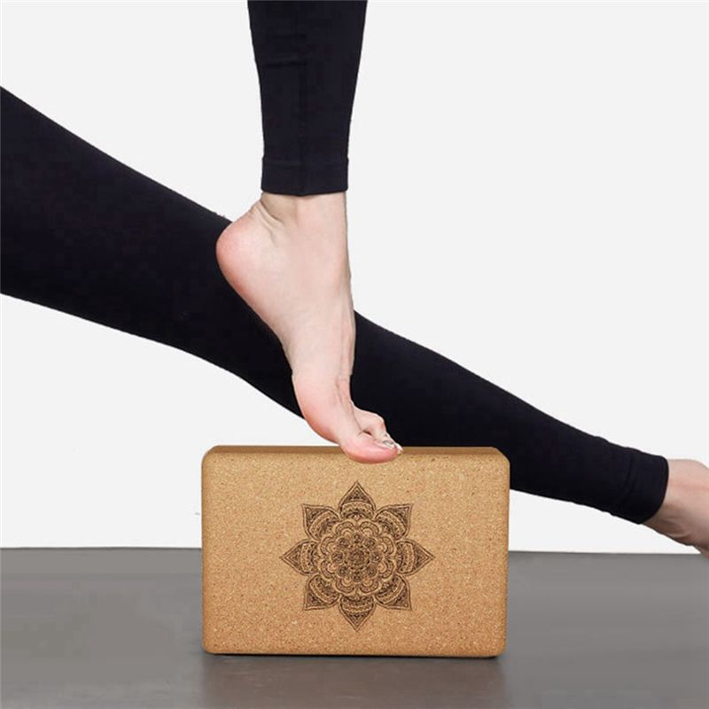 AED2-コルクヨガブロックジムブロックコルクヨガブリックエ - Yoga Block Cork のレビューと価格