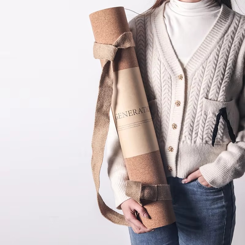 環境に優しい生分解性コルクヨガマット、天然ゴムヨガブロック、 - Yoga Block Cork のレビューと価格