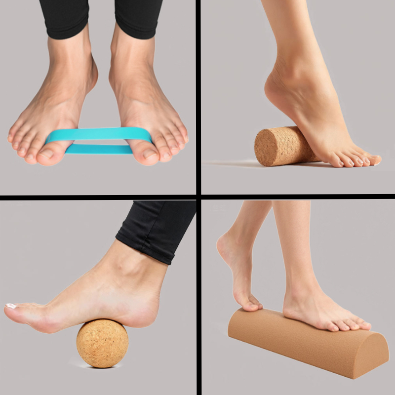 コルクバランスボード器具 ヨガコルクバランストレーナーセット - Yoga Block Cork のレビューと価格