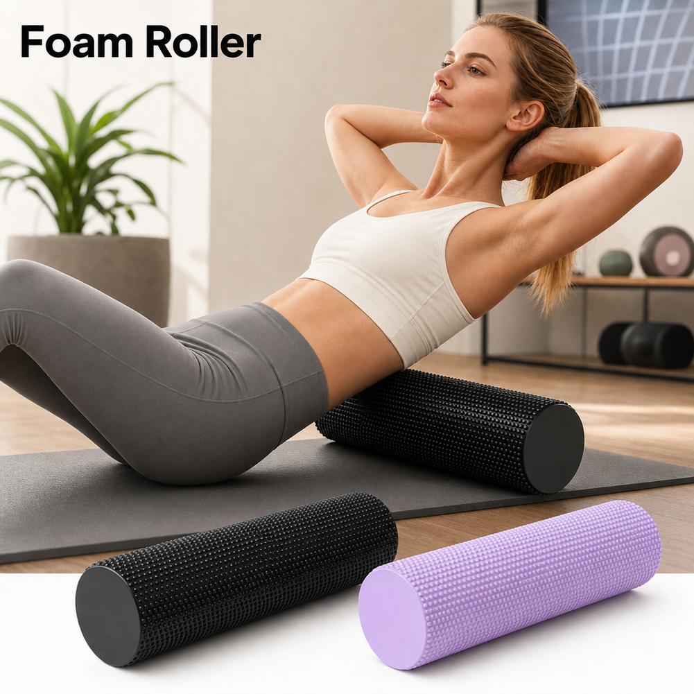 EVAヨガフォームローラー高密度ワークアウトリカバリーボディ - Pilates Yoga Bar のレビューと価格