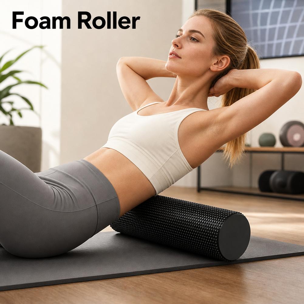 EVAヨガフォームローラー高密度ワークアウトリカバリーボディ - Pilates Yoga Bar のレビューと価格