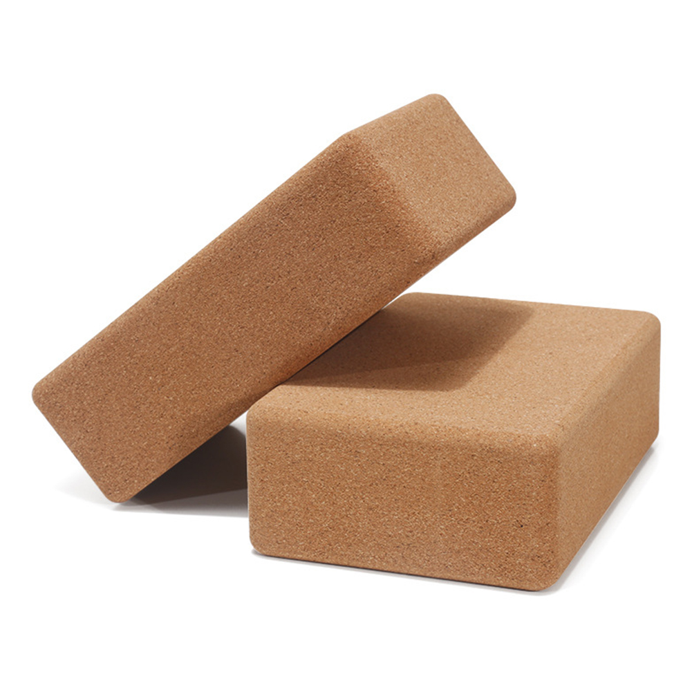 1ピースコルクヨガブロック ヨガピラティスフィットネスブリッ - Yoga Block Cork のレビューと価格