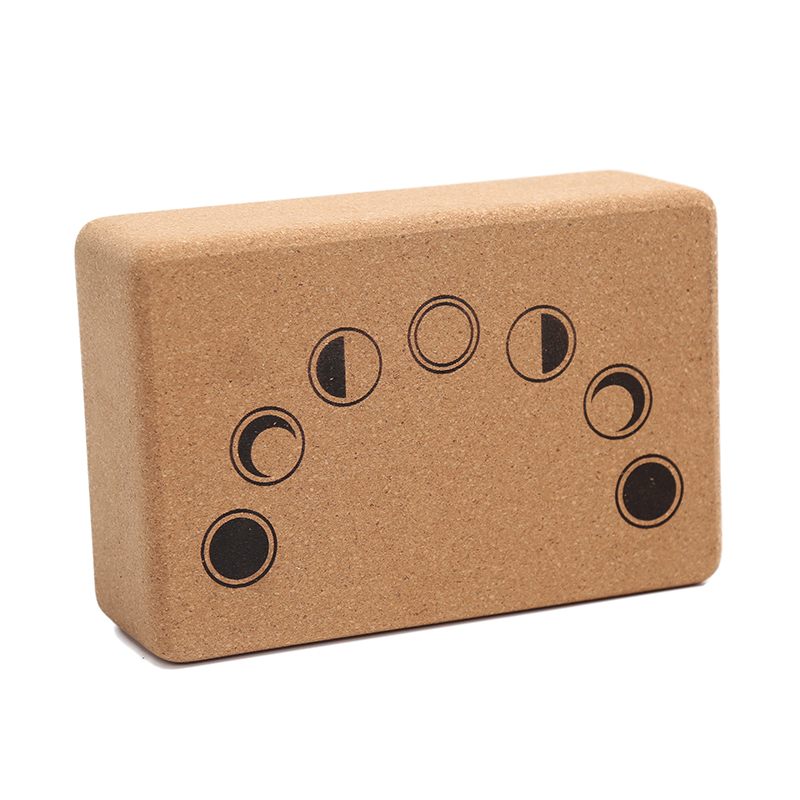 高密度コルクヨガブロック - 3x6x9インチ 75D硬度  - Yoga Block Cork のレビューと価格