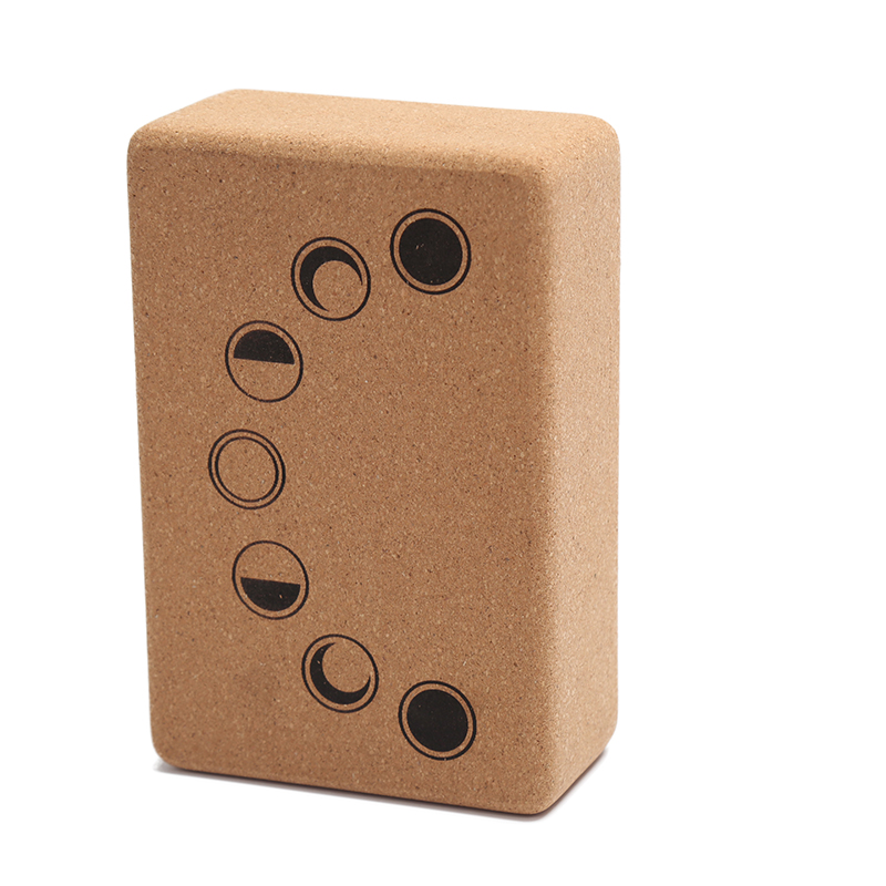 高密度コルクヨガブロック - 3x6x9インチ 75D硬度  - Yoga Block Cork のレビューと価格